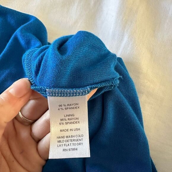 Tart Basic Tank Maxi Dress Blue size M - Picture 5 of 5